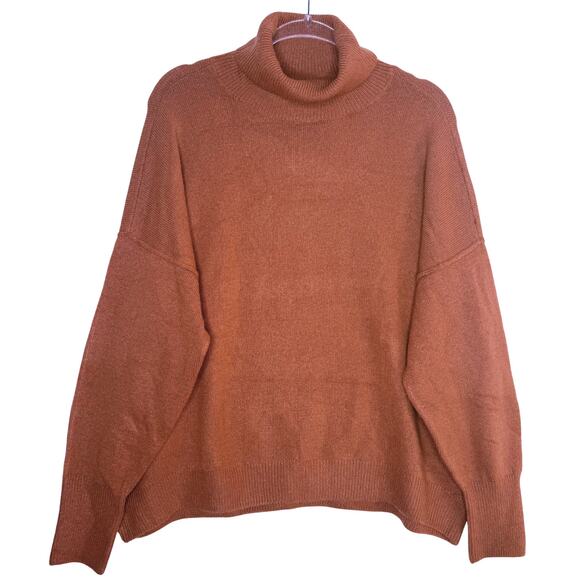 Vince Camuto Long Sleeve Sierra Turtleneck Sweater Size XL Preppy Fall Workwear - Picture 1 of 7